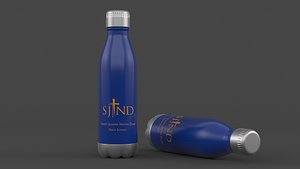 3D Water Bottle model