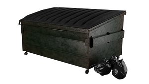 Garbage Dumpster 3D model