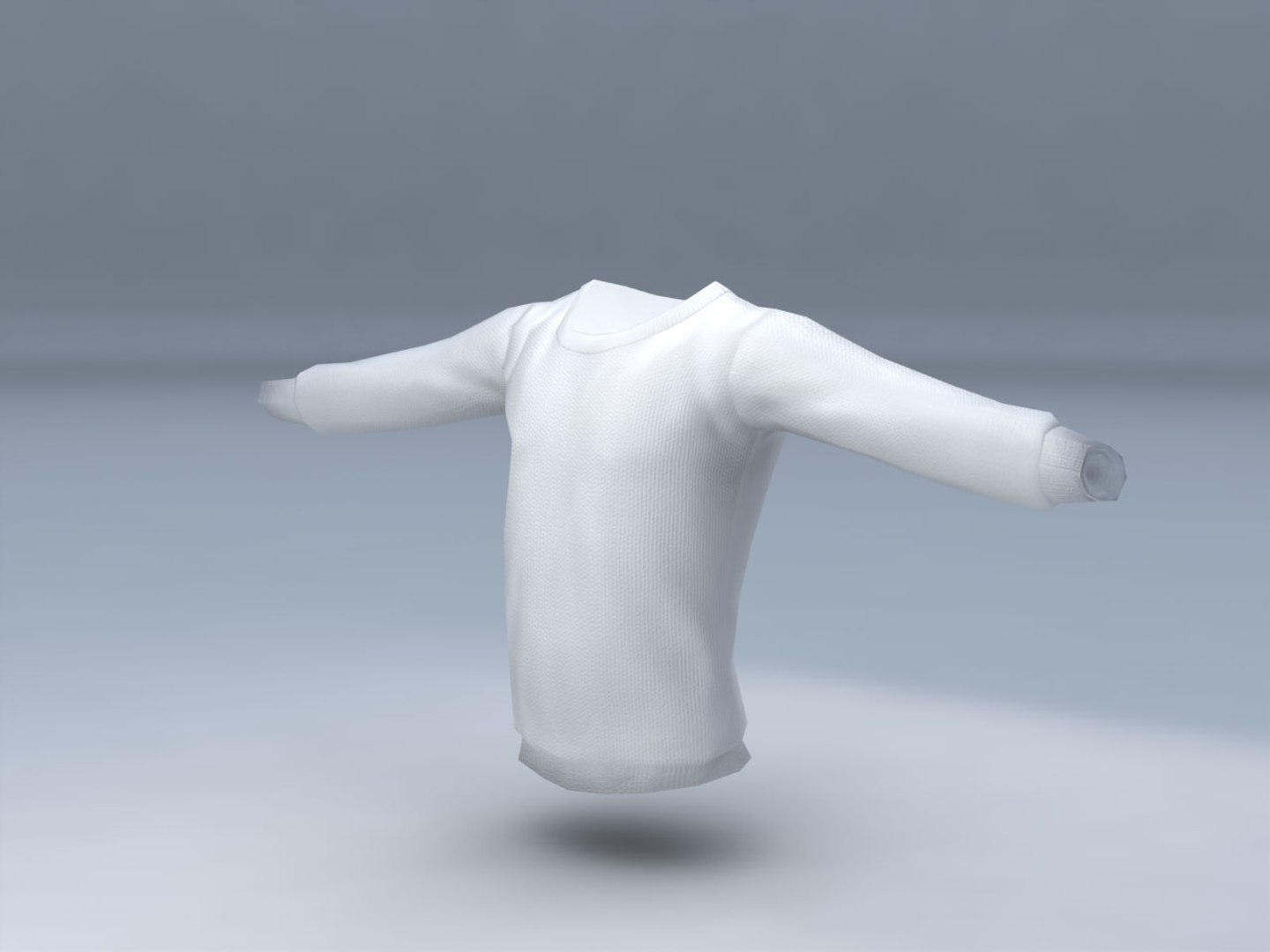 3d model sweater