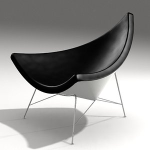 nelson coconut chair 3d model
