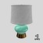 TABLE LAMPS - HOME DECORATION - PBR 3D MODEL 3D model