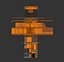 Netherlands Dutch Style Traditional Brick Row Houses low-poly 3d low-poly 3d model