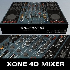 3d model xone mixer