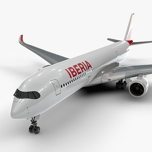 3D a350-900 iberia l1103