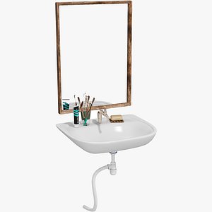 3D Bathroom Sink model