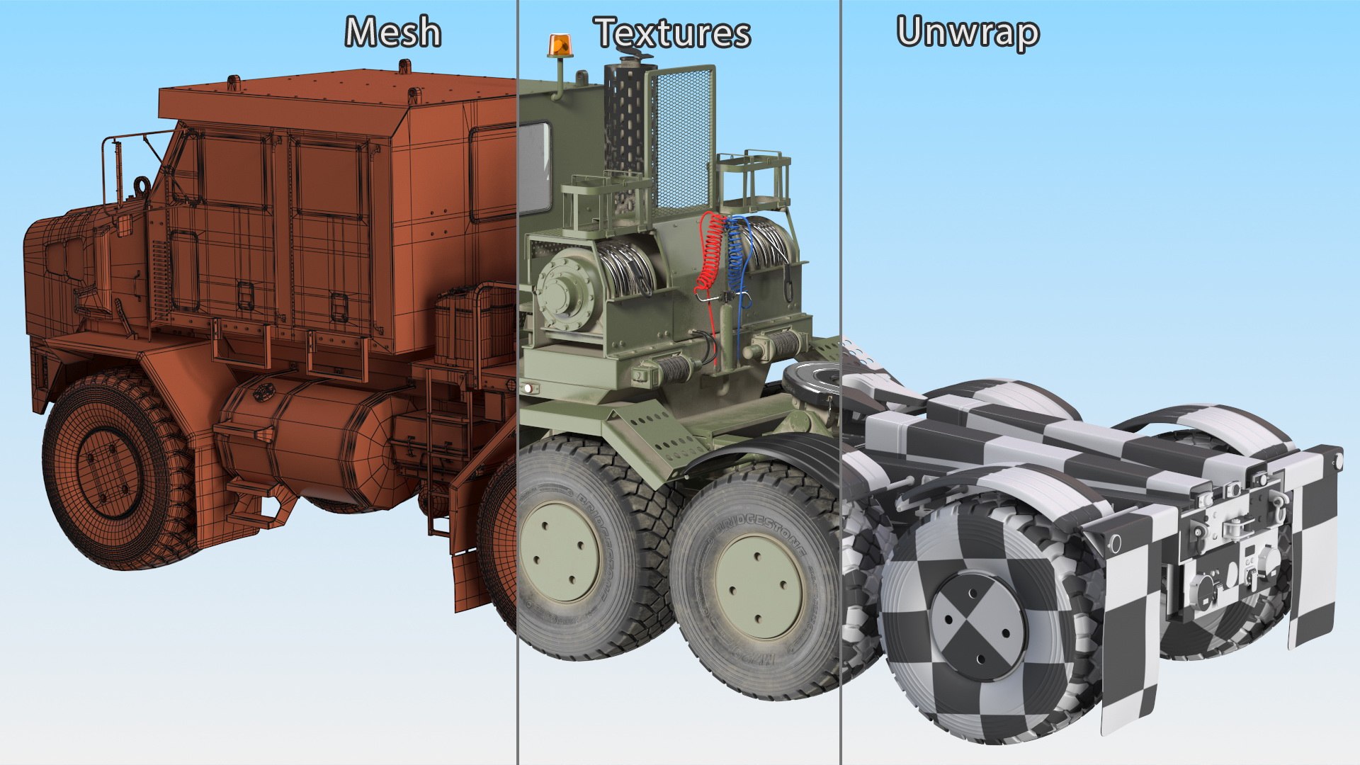 3D Military Truck Tractor Oshkosh Global HET A1 https://p.turbosquid.com/ts-thumb/xe/CodzcH/im/militarytrucktractoroshkoshglobalheta1mb3dmodel021/jpg/1670890604/1920x1080/fit_q87/a6f247f96ef1d95d0e5de8b0e5d29a941a74c66f/militarytrucktractoroshkoshglobalheta1mb3dmodel021.jpg