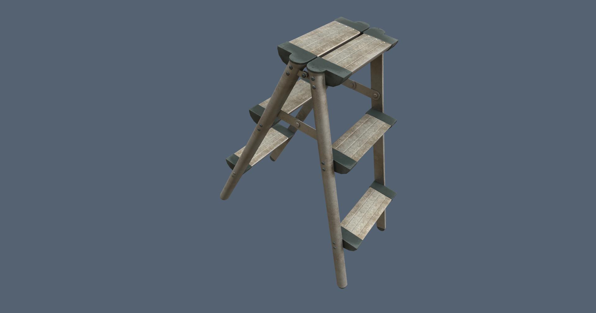 Maya Folding Aluminium Step Ladder