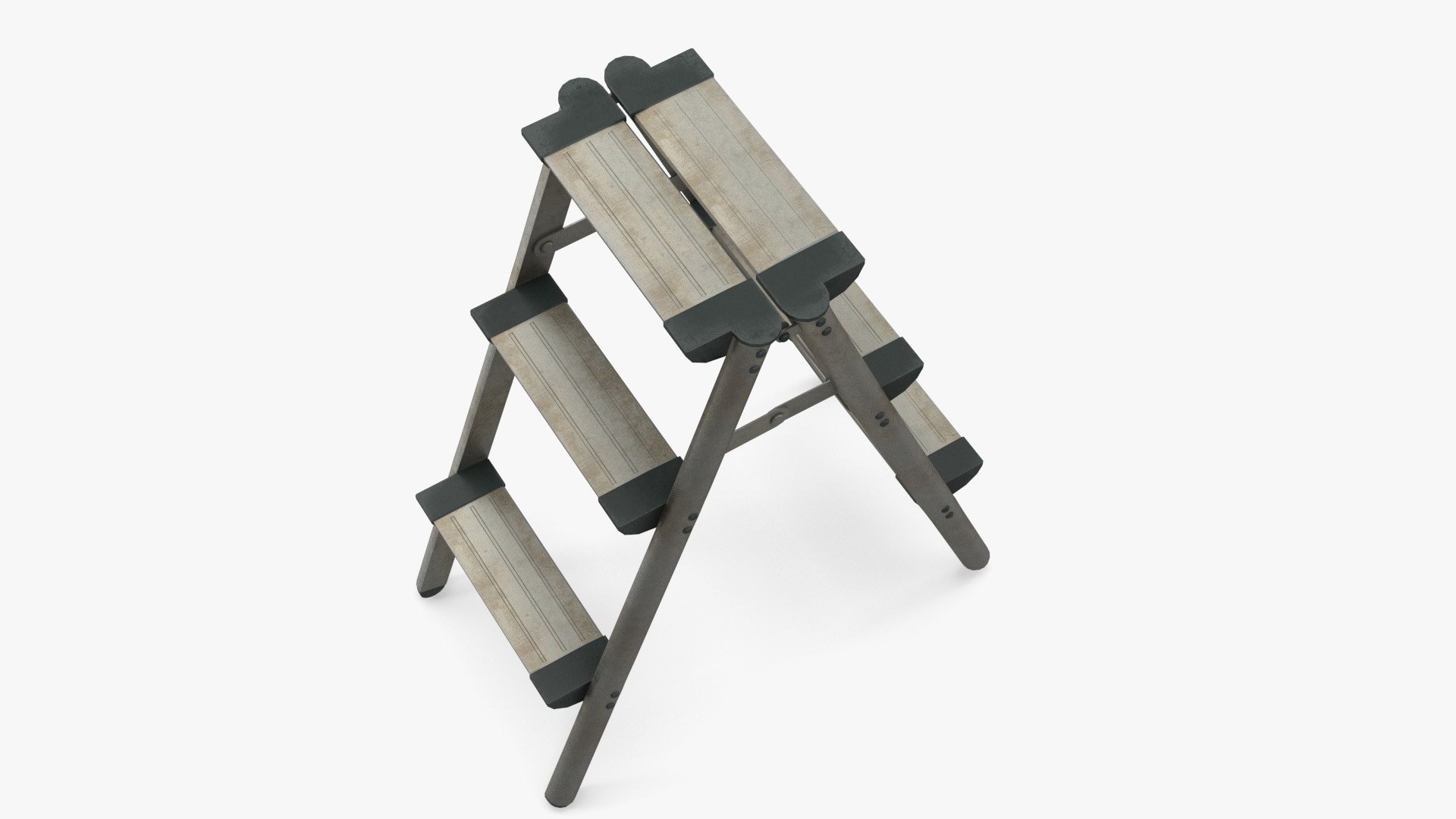 Maya Folding Aluminium Step Ladder