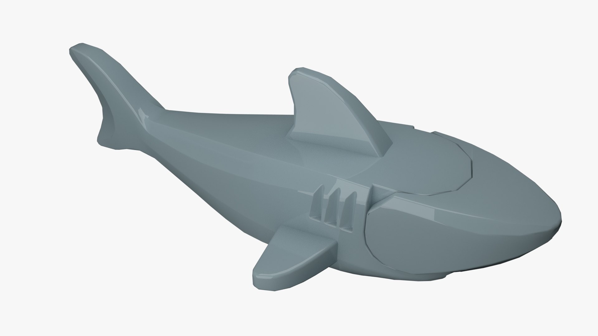 3D Lego Shark - TurboSquid 1860619