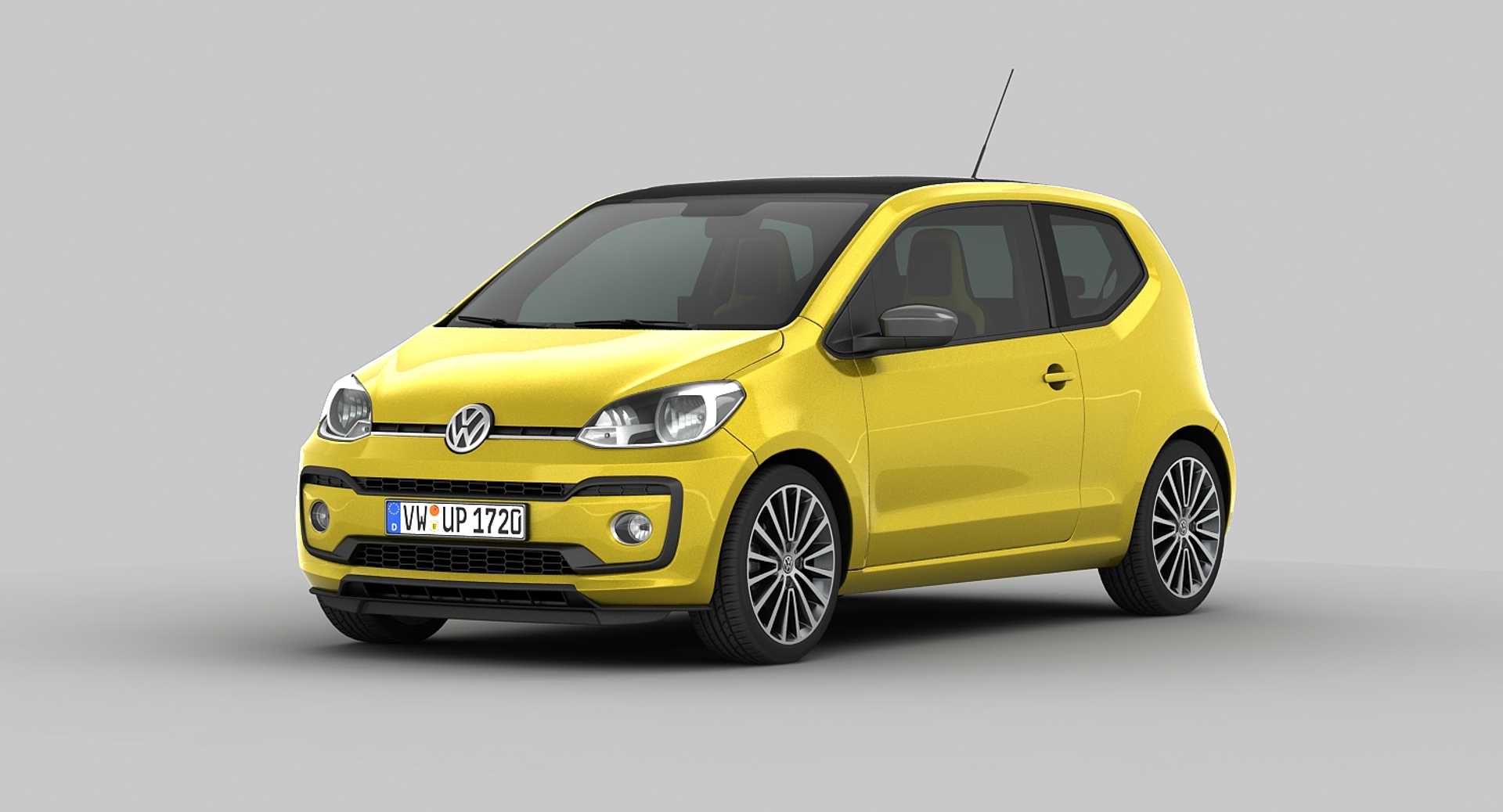 3d Model Of Volkswagen Up!