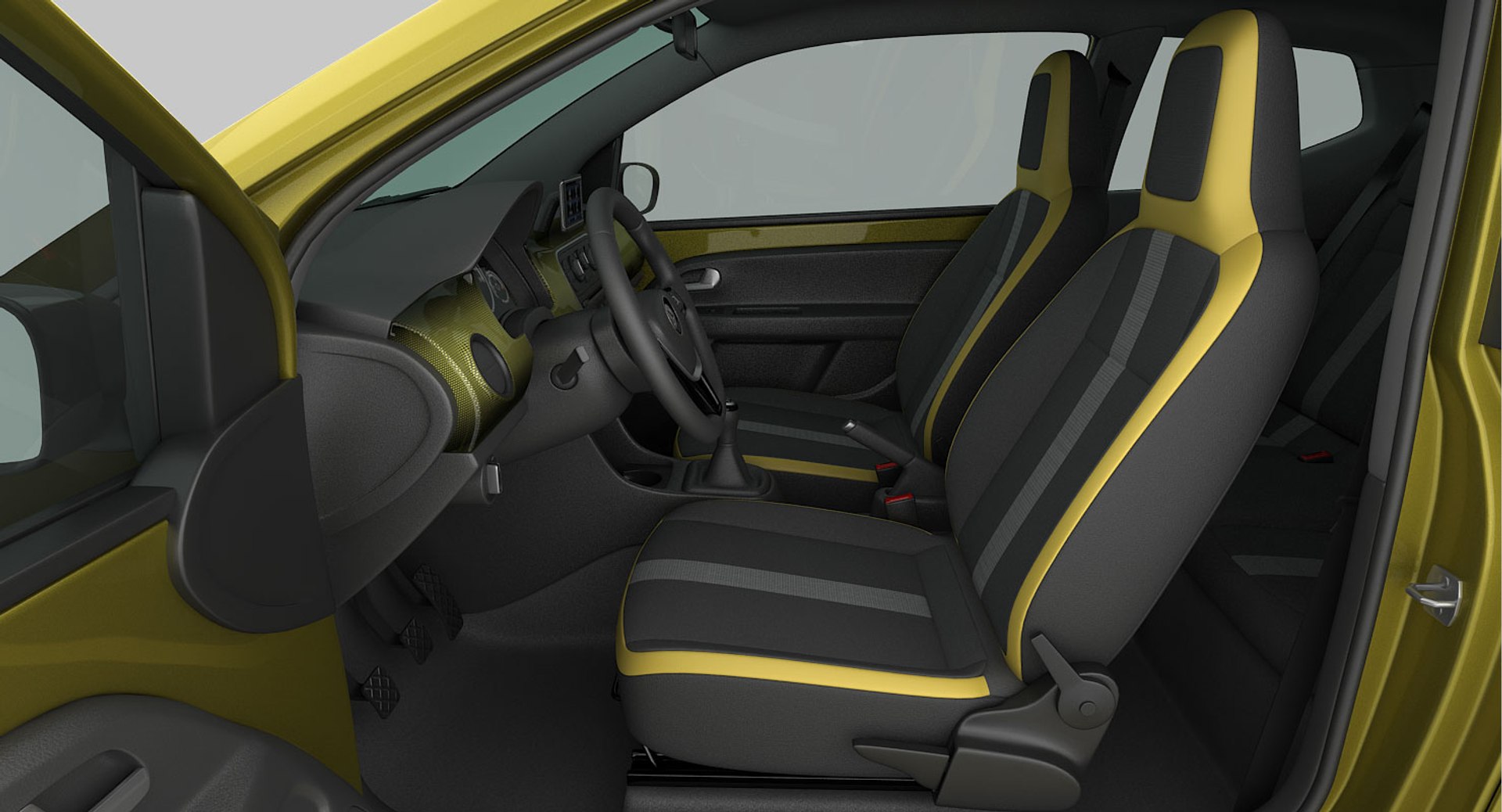 3d Model Of Volkswagen Up!
