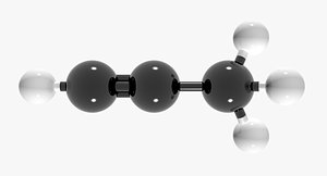 propyne - methylacetylene ch3c=ch 3d max