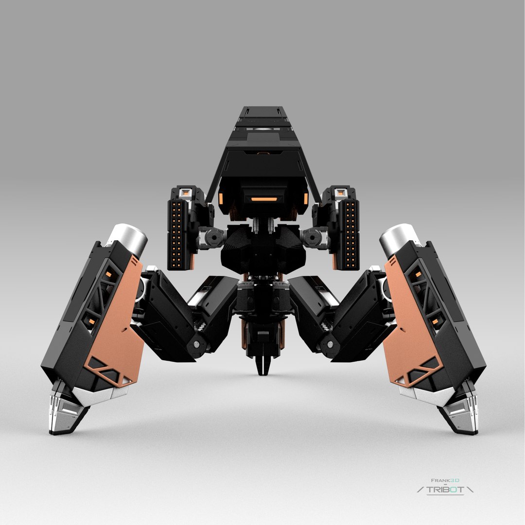 modelo 3d Tribot 111F - TurboSquid 1523284