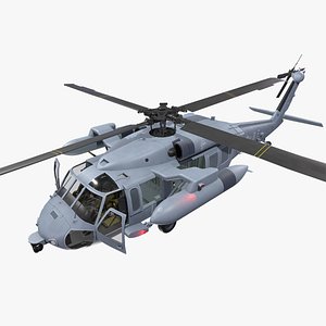 3D model UH-60 South Korea Air Force Complex Animation