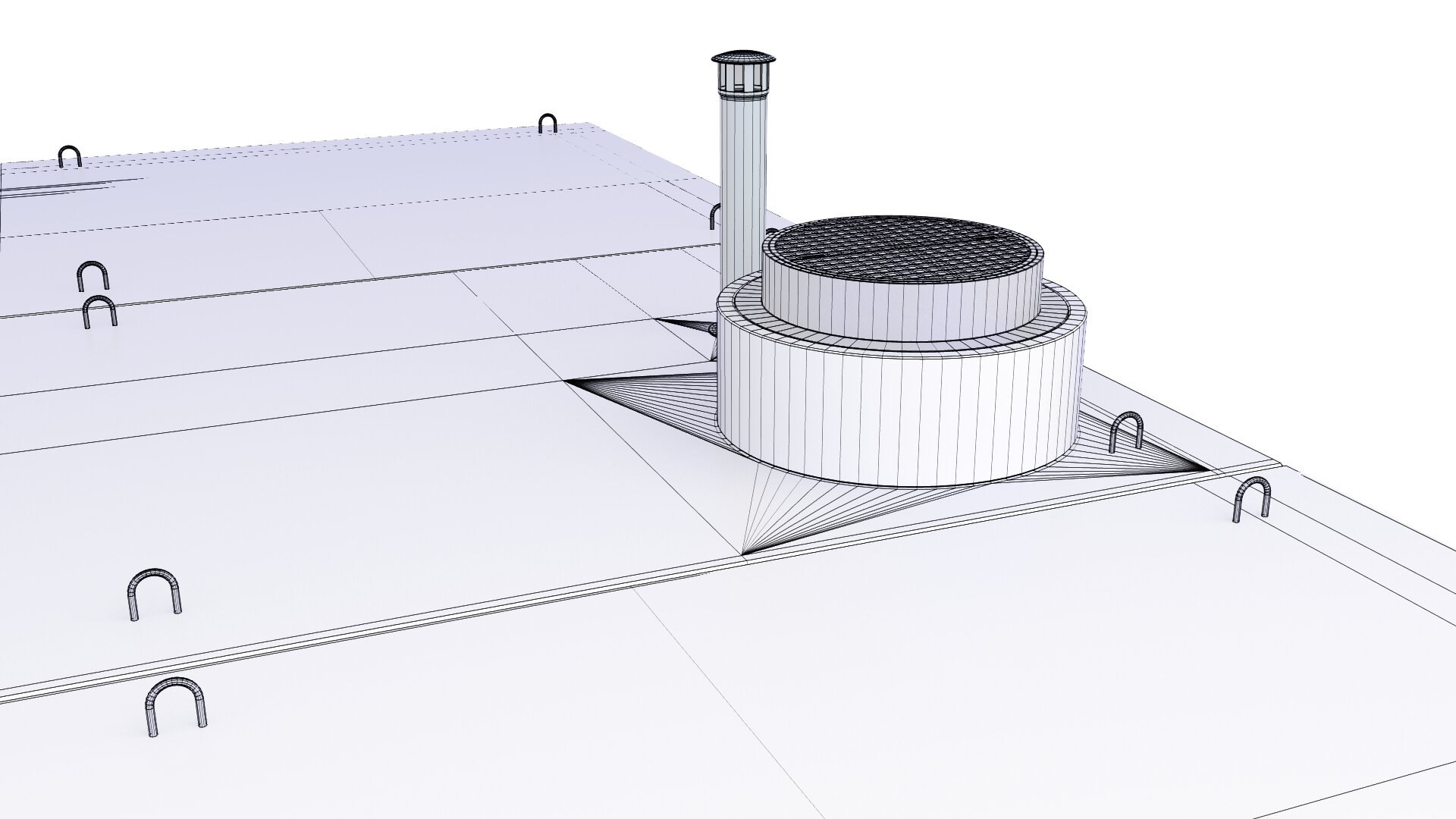 Concrete Stormwater Retention Storage Tank 4 3D Model - TurboSquid 1980063