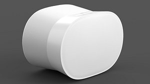 Smart Speaker White 3D model