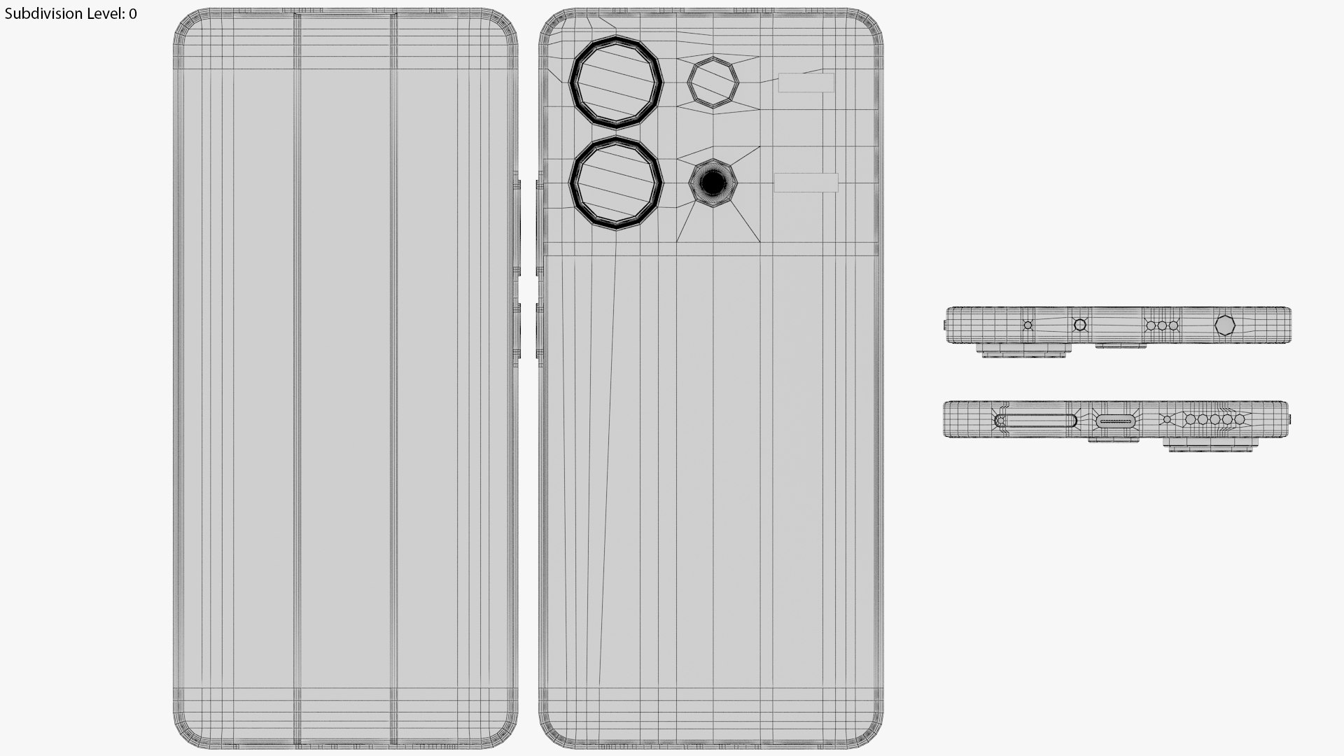 Xiaomi Redmi Note 13 4G Blue 3D Model - TurboSquid 2186357