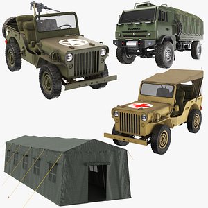 3D model Military Collection