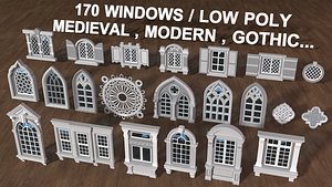 Windows Collection - 170 pieces 3D