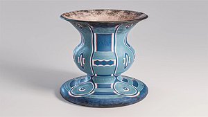 Old Decorative Vase 3D