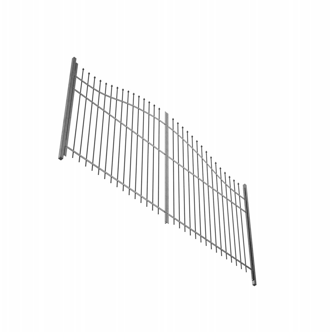 3D Metal Gates - TurboSquid 2193494
