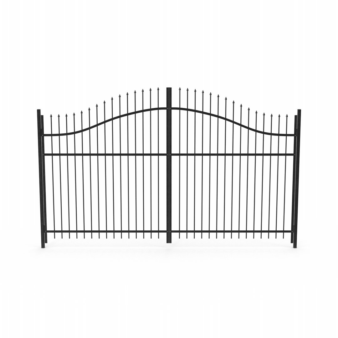 3D Metal Gates - TurboSquid 2193494