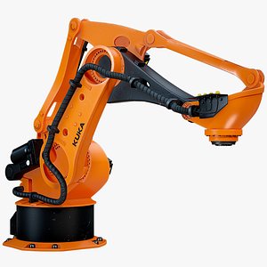 Industrial Robot Kuka KR700PA Rigged PBR