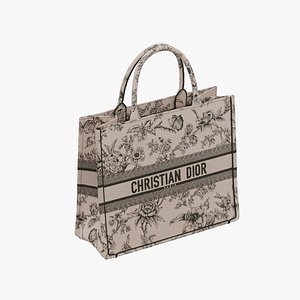 3D Large Dior Book Tote 11