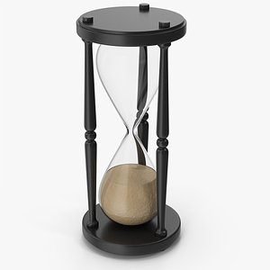 3D Black Hourglass model