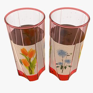 Water Glass 3D