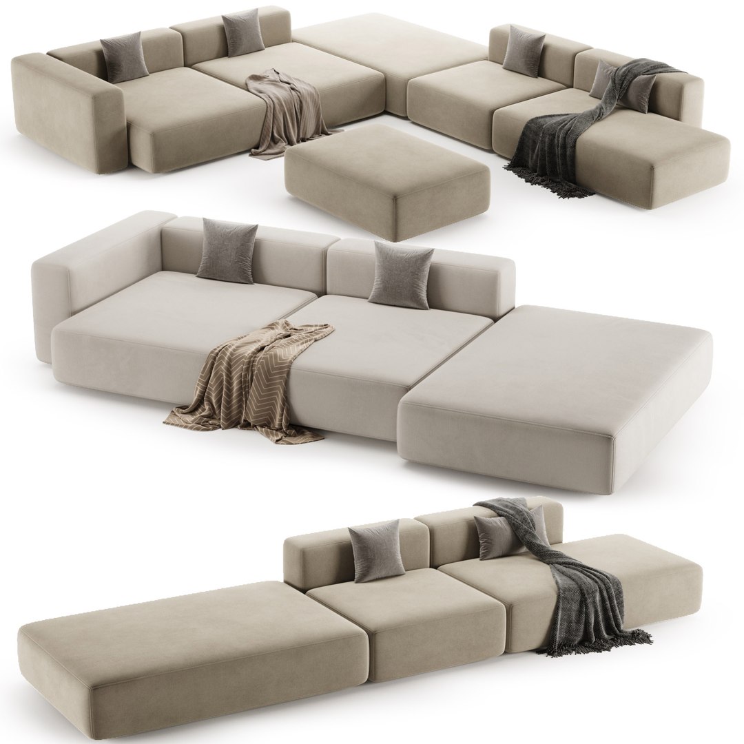 Sofa Vito By Tuo Divano Model - TurboSquid 2169033