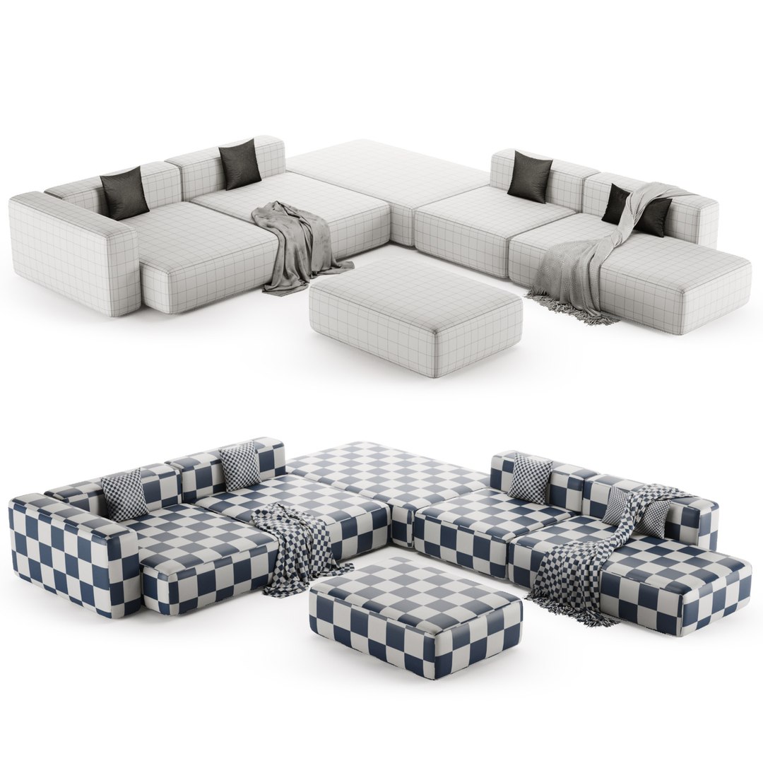 Sofa Vito By Tuo Divano Model - TurboSquid 2169033