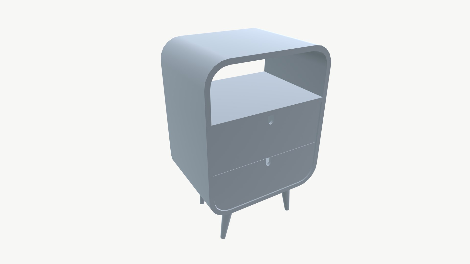 3D Bedside Table - TurboSquid 2339249