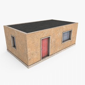 3D model ready favela house