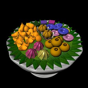 thai traditional 3D model