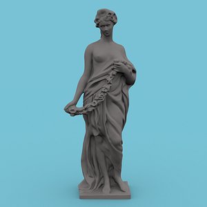 Women Helenistic  Sculpture Figure 3D model