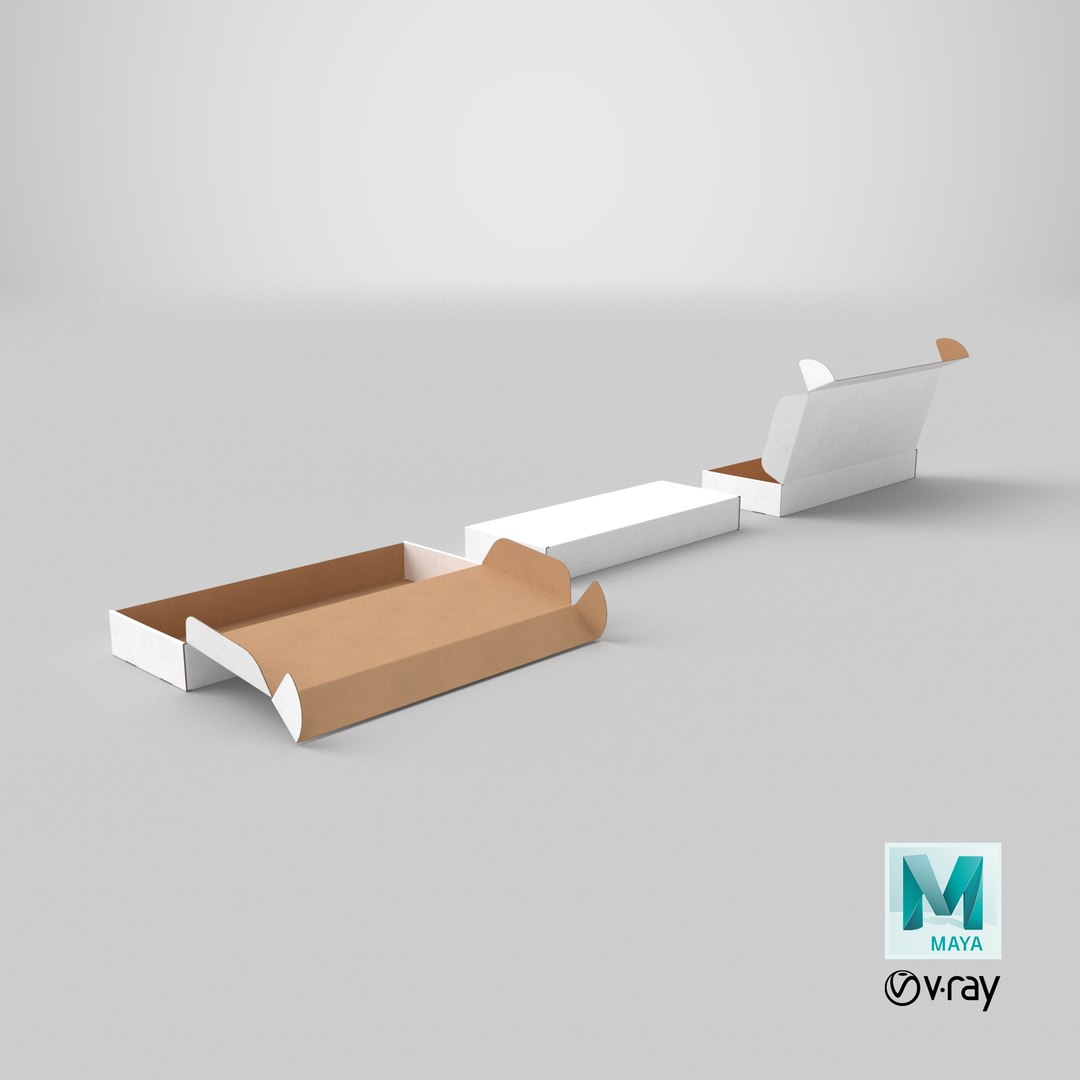 Mailer Box - Long Flat White 3D model https://p.turbosquid.com/ts-thumb/xe/wufzqN/ri/stemcell_maya_vray_render/png/1776877605/1920x1080/fit_q87/dd684d86602f65b062f9e5093579a3575c22faec/stemcell_maya_vray_render.jpg