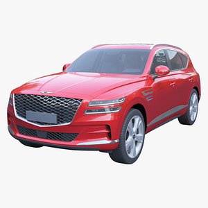 Genesis GV80 2021 3D model