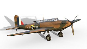Fairey Battle bomber 3D