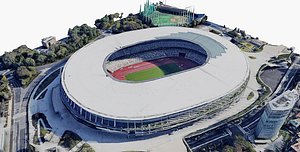 Japan National Stadium 3D