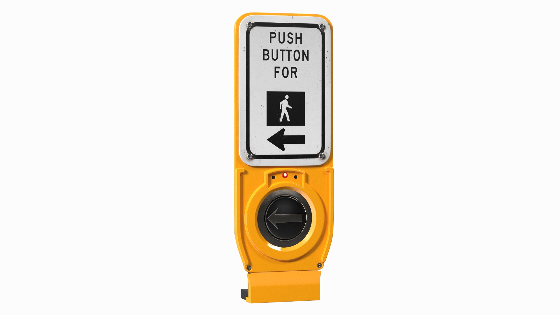 modelo 3d NYC Crosswalk Button - TurboSquid 2033884