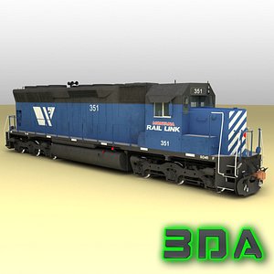 maya emd sd45 engines mrl