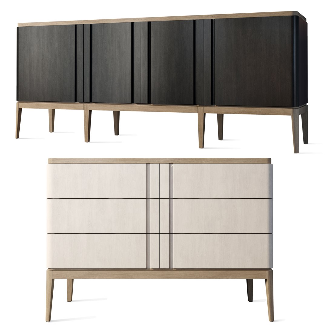 Buffet sideboard dresser Icons Panormo 3D model - TurboSquid 2099070