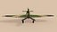 hawker hurricane mk ii 3D model