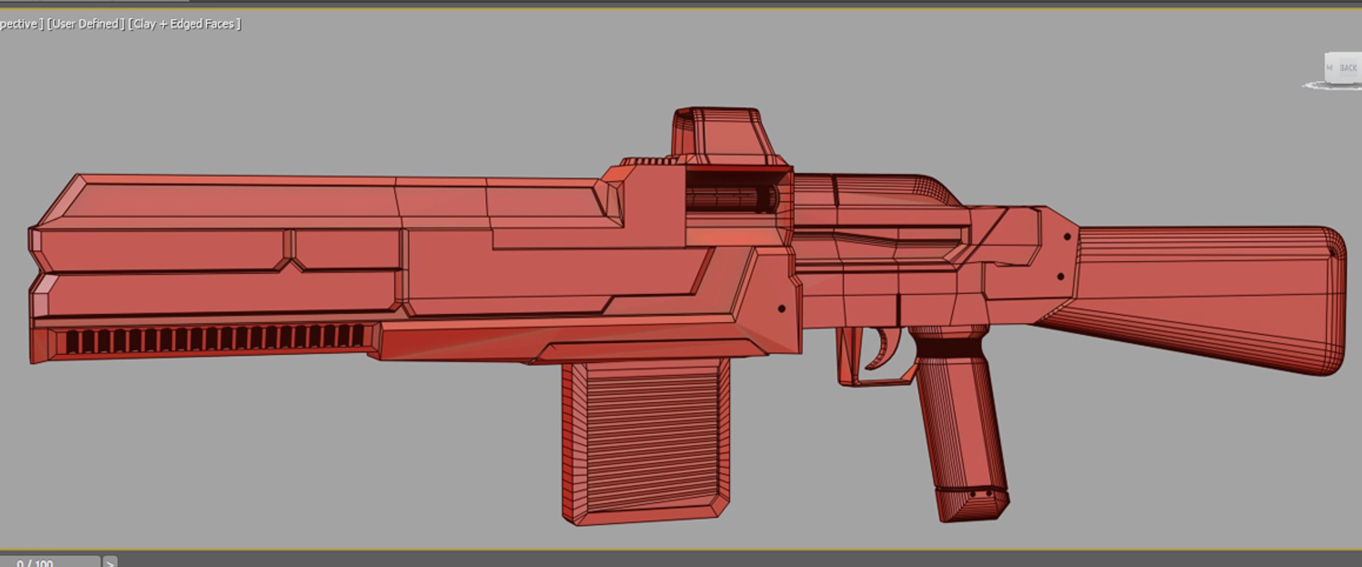 Sub Machine Gun Model - TurboSquid 1522052