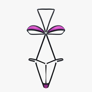 3D model Swimsuit SMS 55