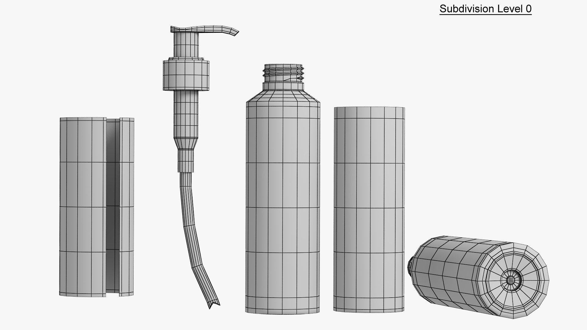 Caixa de garrafa de xarope Modelo 3D - TurboSquid 1652295