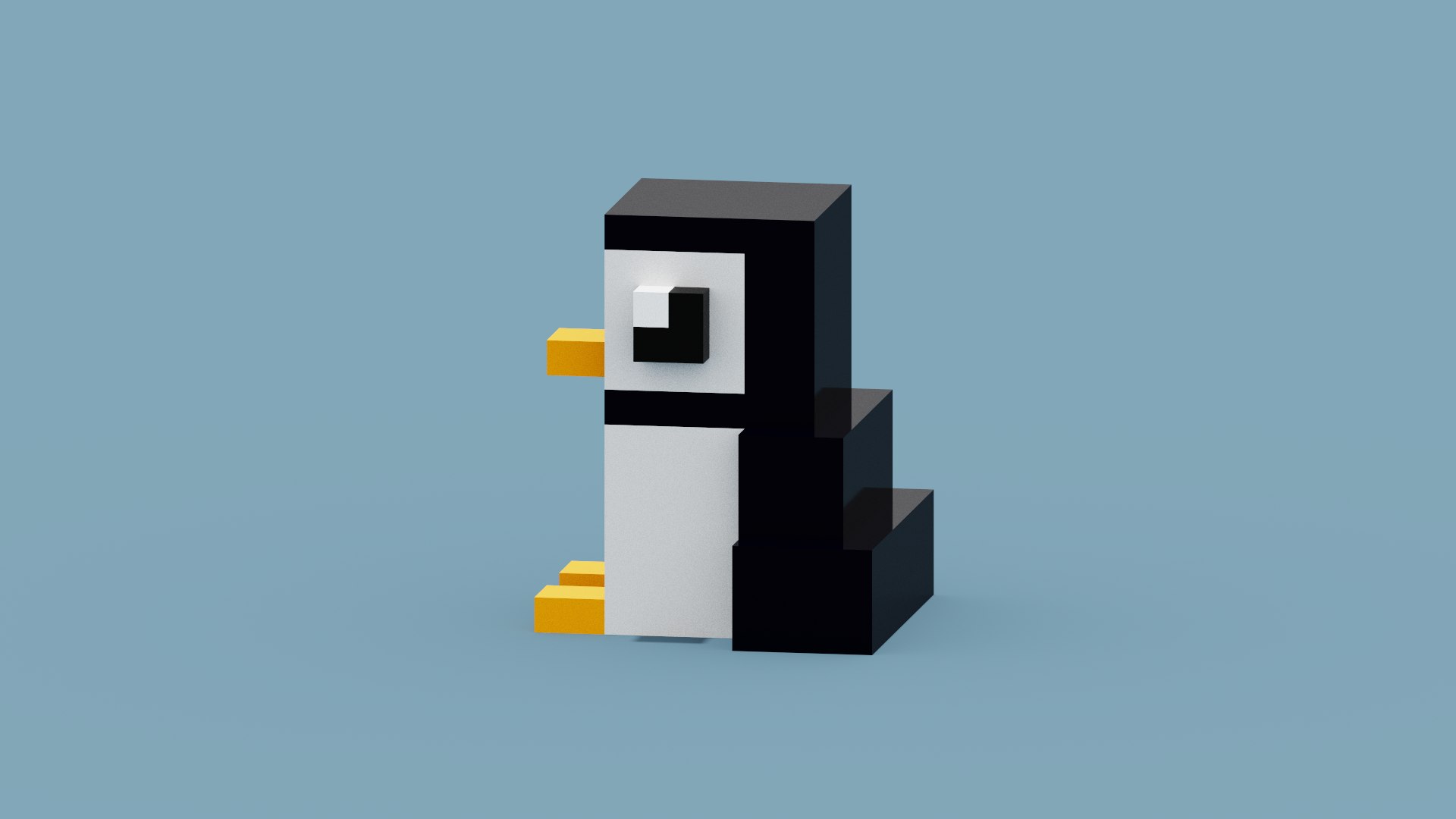 3D Voxel Penguin https://p.turbosquid.com/ts-thumb/xf/PEJTU4/Mc/spin202205251344540005/png/1653477318/1920x1080/fit_q87/81e60960ad430f02e14bba2961921adc66f97abd/spin202205251344540005.jpg