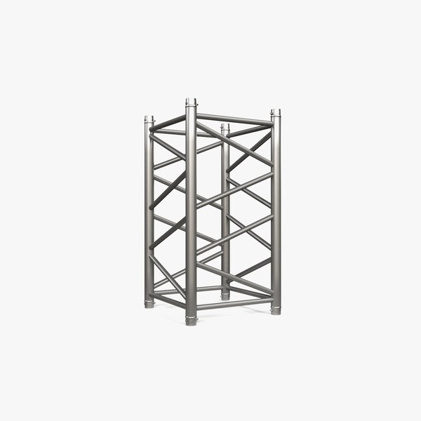 Square Truss Straight A 52D 3D model