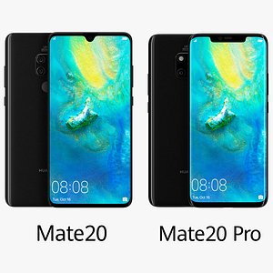 Huawei Mate 20 and Mate 20 Pro Black